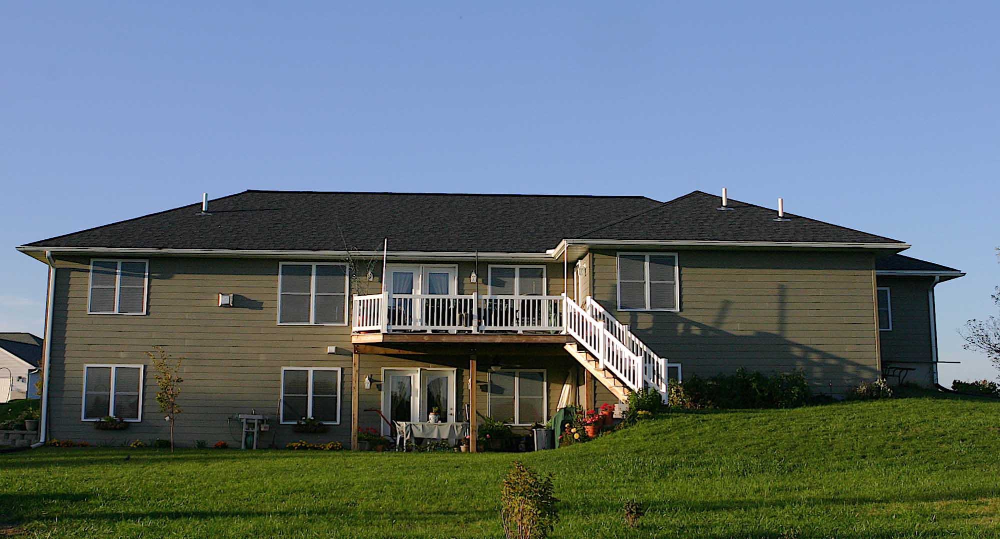A custom home built in 2006
